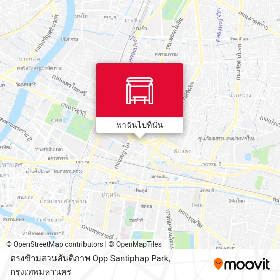 ตรงข้ามสวนสันติภาพ Opp Santiphap Park แผนที่