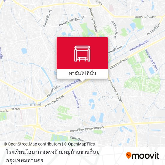 โรงเรียนโสมาภา(ตรงข้ามหมู่บ้านชวนชื่น) แผนที่