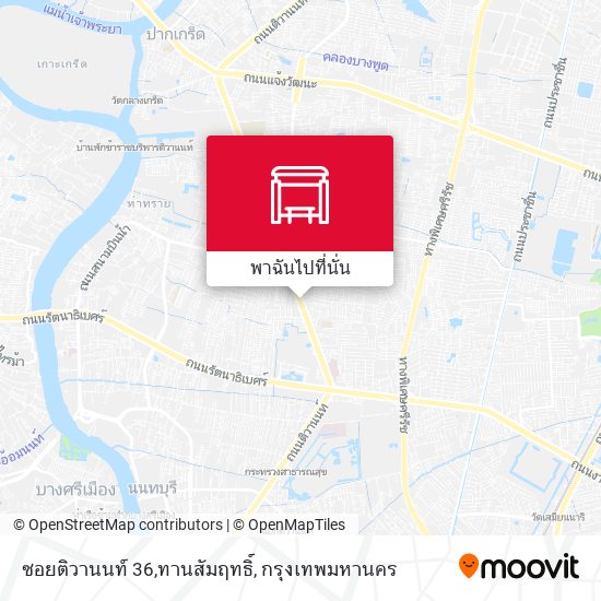 ซอยติวานนท์ 36,ทานสัมฤทธิ์ แผนที่