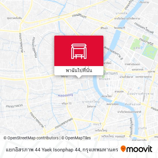 แยกอิสรภาพ 44 Yaek Isonphap 44 แผนที่