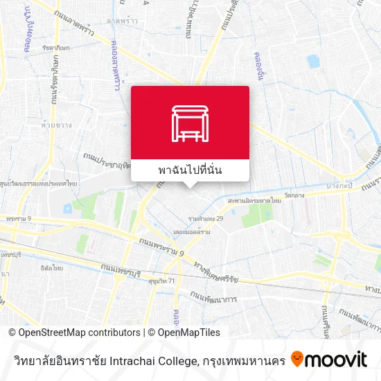 วิทยาลัยอินทราชัย Intrachai College แผนที่