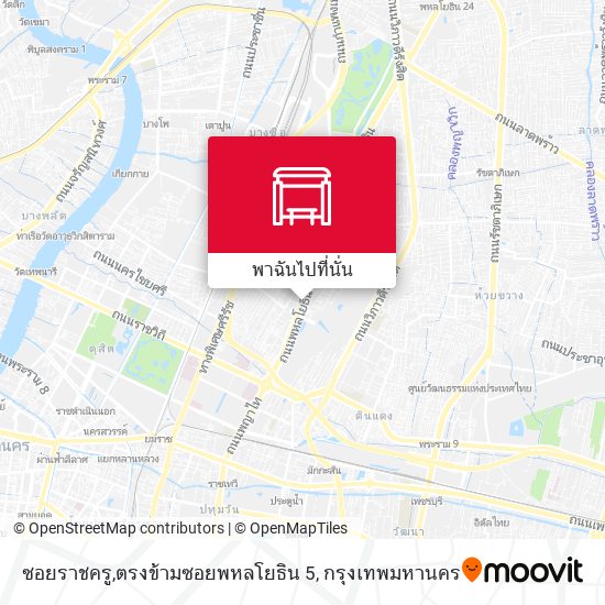 ซอยราชครู,ตรงข้ามซอยพหลโยธิน 5 แผนที่