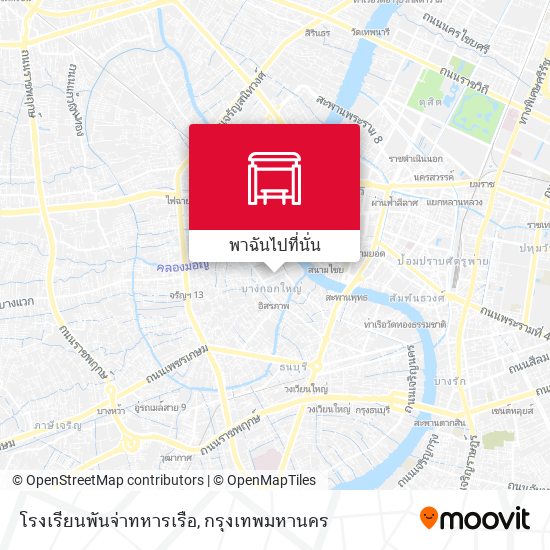 โรงเรียนพันจ่าทหารเรือ แผนที่