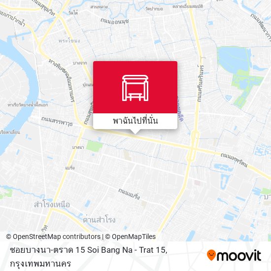 ซอยบางนา-ตราด 15 Soi Bang Na - Trat 15 แผนที่