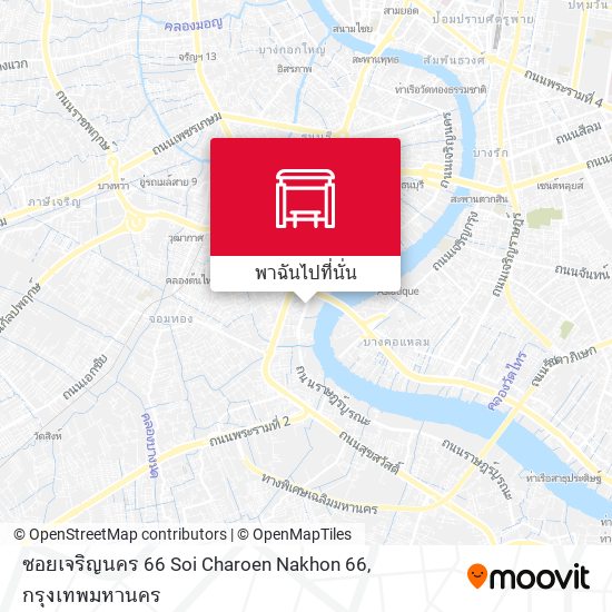 ซอยเจริญนคร 66 Soi Charoen Nakhon 66 แผนที่