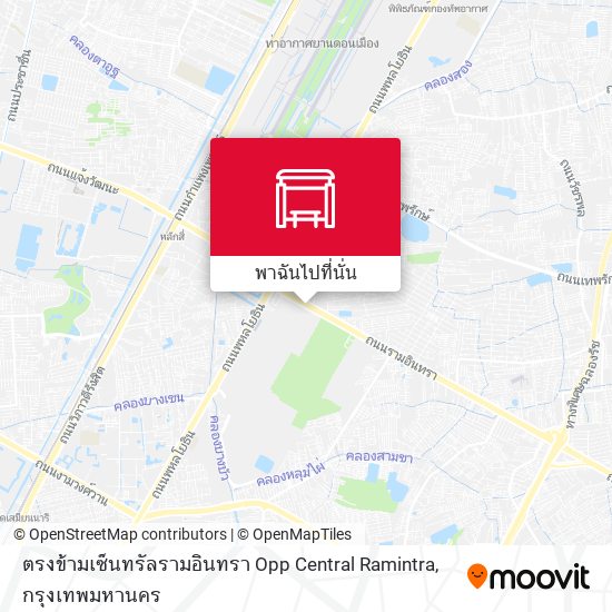 ตรงข้ามเซ็นทรัลรามอินทรา Opp Central Ramintra แผนที่