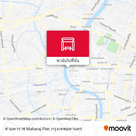 ท่ามหาราช Maharaj Pier แผนที่