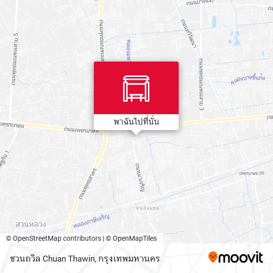 ชวนถวิล Chuan Thawin แผนที่