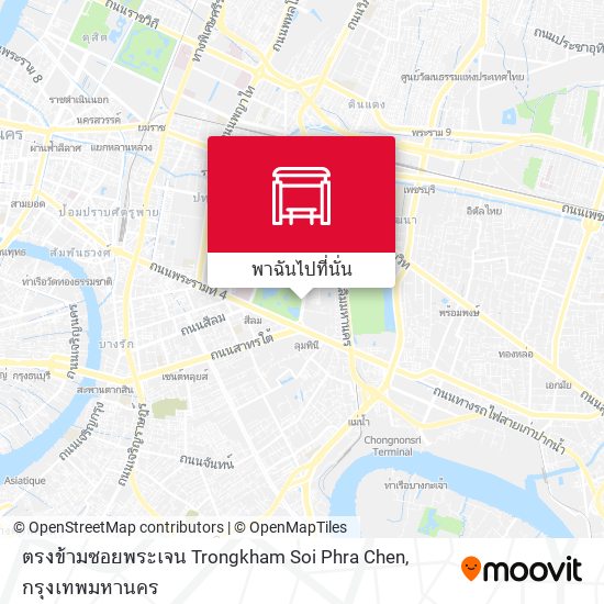 ตรงข้ามซอยพระเจน Trongkham Soi Phra Chen แผนที่