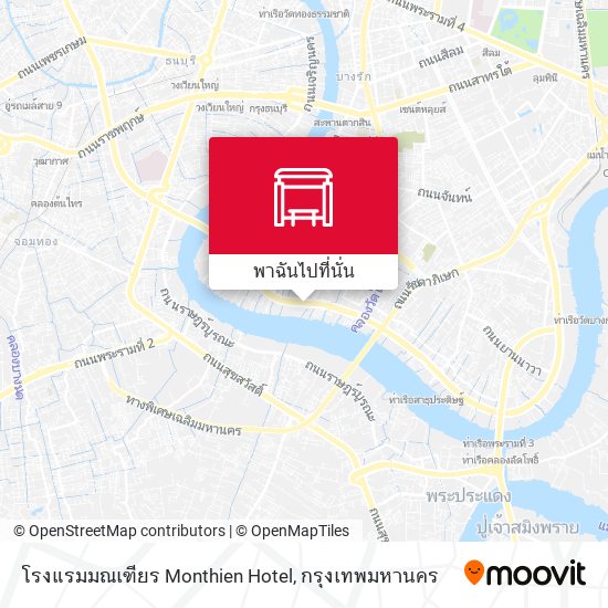 โรงแรมมณเฑียร Monthien Hotel แผนที่