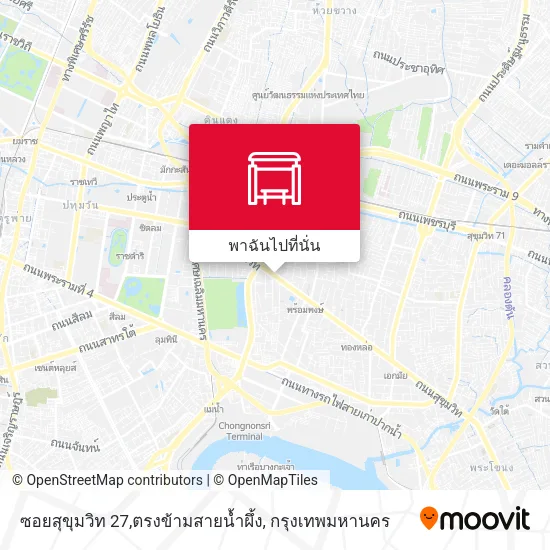 ซอยสุขุมวิท 27,ตรงข้ามสายน้ำผึ้ง แผนที่