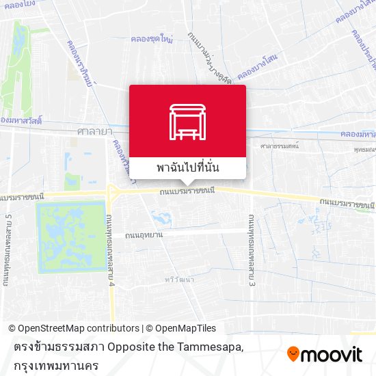 ตรงข้ามธรรมสภา Opposite the Tammesapa แผนที่