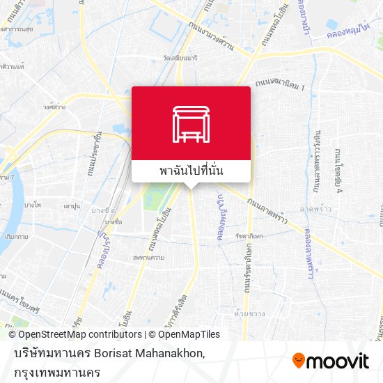 บริษัทมหานคร Borisat Mahanakhon แผนที่