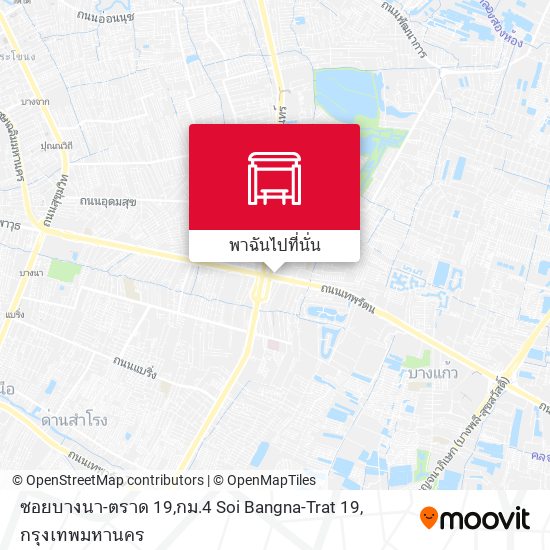 ซอยบางนา-ตราด 19,กม.4 Soi Bangna-Trat 19 แผนที่