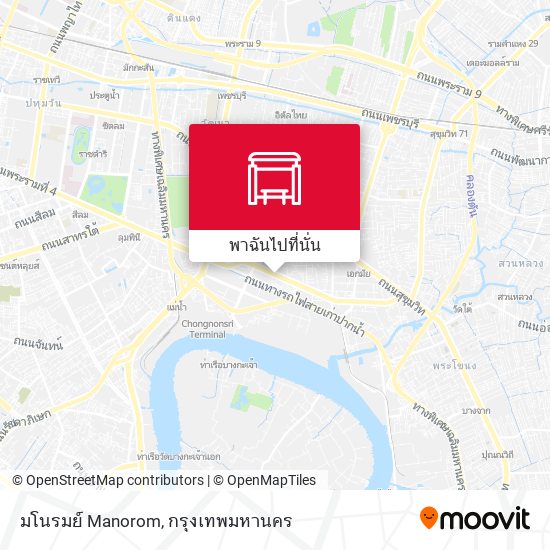 มโนรมย์ Manorom แผนที่