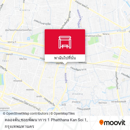 คลองตัน,ซอยพัฒนาการ 1 Phatthana Kan Soi 1 แผนที่