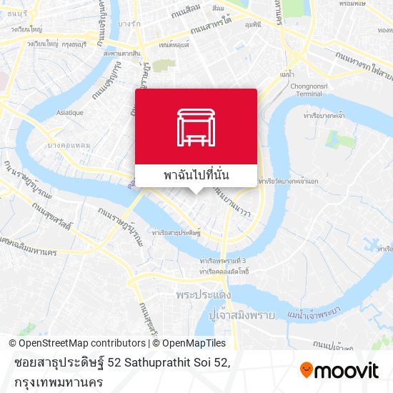 ซอยสาธุประดิษฐ์ 52 Sathuprathit Soi 52 แผนที่