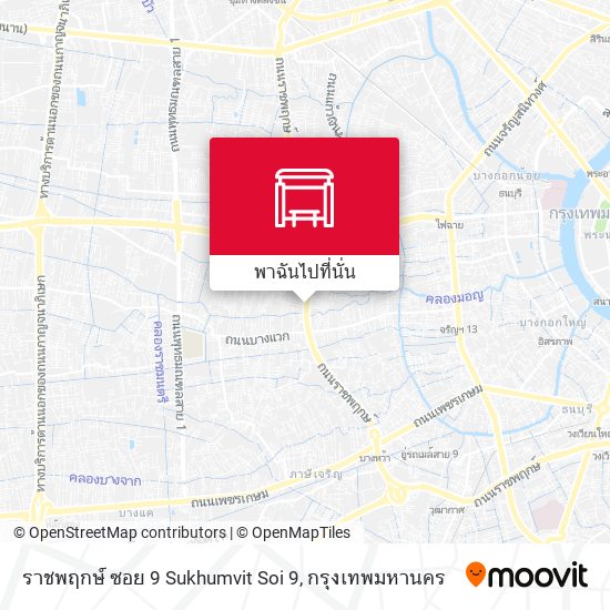 ราชพฤกษ์ ซอย 9 Sukhumvit Soi 9 แผนที่