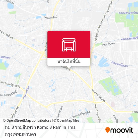 กม.8 รามอินทรา Komo 8 Ram In Thra แผนที่