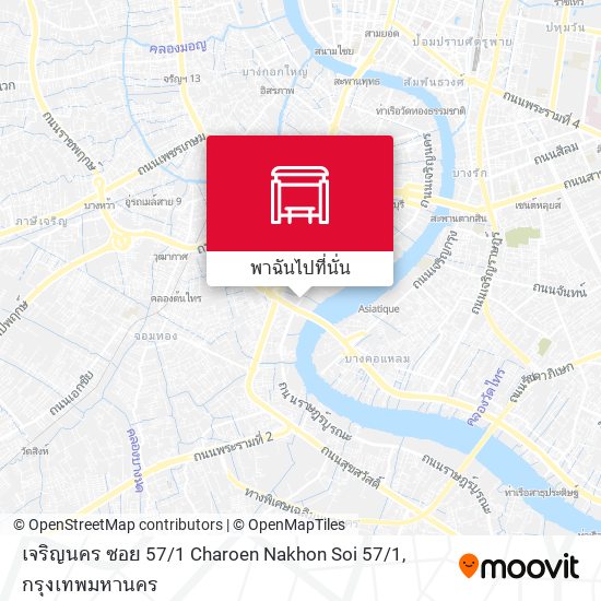 เจริญนคร ซอย 57 / 1 Charoen Nakhon Soi 57 / 1 แผนที่