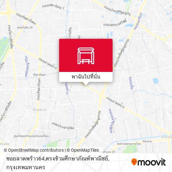 ซอยลาดพร้าว64,ตรงข้ามศึกษาภัณฑ์พาณิชย์ แผนที่