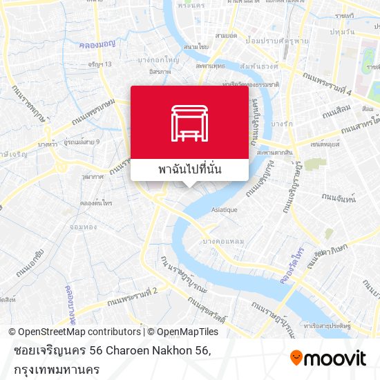 ซอยเจริญนคร 56 Charoen Nakhon 56 แผนที่