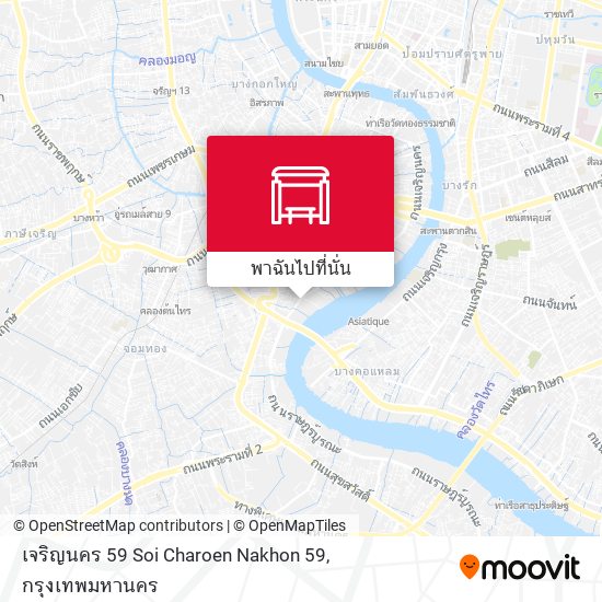 ่เจริญนคร 59 Soi Charoen Nakhon 59 แผนที่