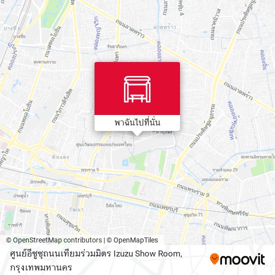 ศูนย์อีซูซุถนนเทียมร่วมมิตร Izuzu Show Room แผนที่