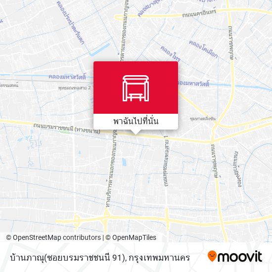 บ้านภาณุ(ซอยบรมราชชนนี 91) แผนที่