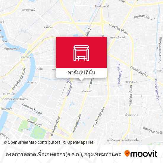 องค์การตลาดเพื่อเกษตรกร(อ.ต.ก.) แผนที่