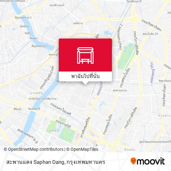 สะพานแดง Saphan Dang แผนที่