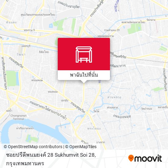 ซอยปรีดีพนมยงค์ 28 Sukhumvit Soi 28 แผนที่