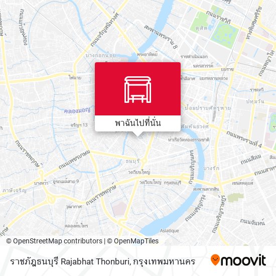 ราชภัฎธนบุรี  Rajabhat Thonburi แผนที่