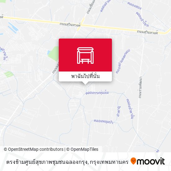 ตรงข้ามศูนย์สุขภาพชุมชนฉลองกรุง แผนที่