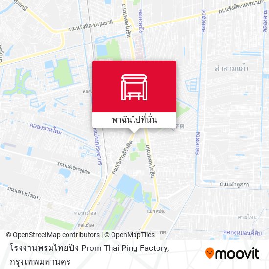 โรงงานพรมไทยปิง Prom Thai Ping Factory แผนที่