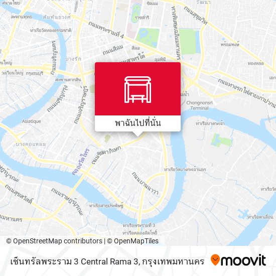 เซ็นทรัลพระราม 3 Central Rama 3 แผนที่