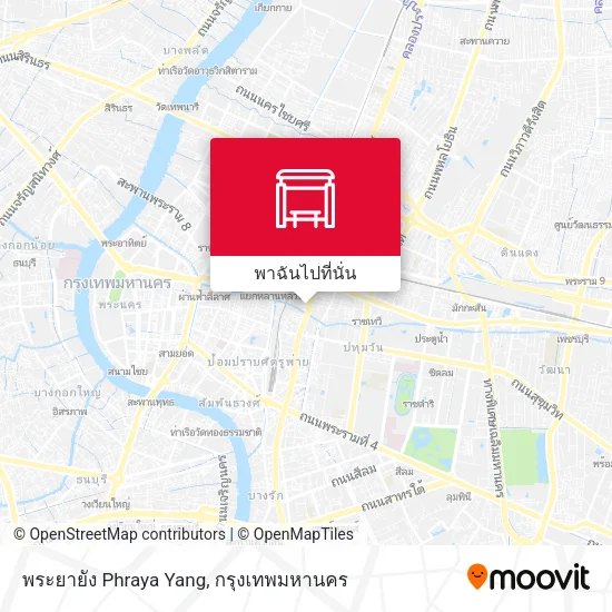 พระยายัง Phraya Yang แผนที่
