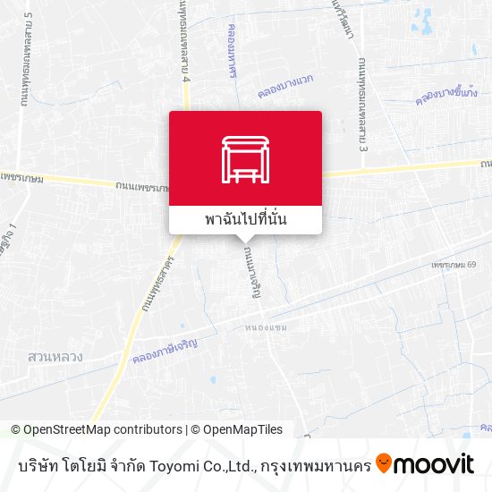 บริษัท โตโยมิ จำกัด Toyomi Co.,Ltd. แผนที่