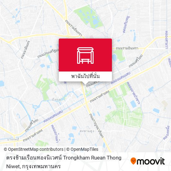 ตรงข้ามเรือนทองนิเวศน์ Trongkham Ruean Thong Niwet แผนที่