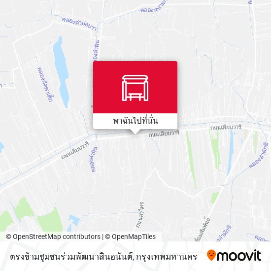 ตรงข้ามชุมชนร่วมพัฒนาสินอนันต์ แผนที่