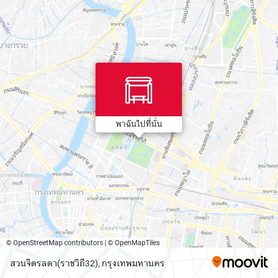 สวนจิตรลดา(ราชวิถี32) แผนที่