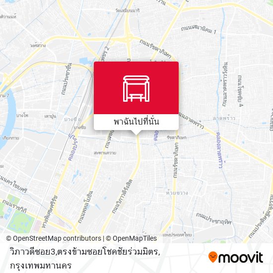 วิภาวดีซอย3,ตรงข้ามซอยโชคชัยร่วมมิตร แผนที่