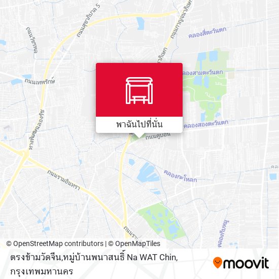 ตรงข้ามวัดจีน,หมู่บ้านพนาสนธิ์ Na WAT Chin แผนที่