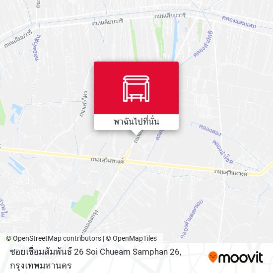 ซอยเชื่อมสัมพันธ์ 26 Soi Chueam Samphan 26 แผนที่