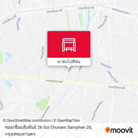 ซอยเชื่อมสัมพันธ์ 26 Soi Chueam Samphan 26 แผนที่