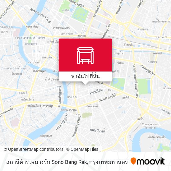 สถานีตำรวจบางรัก Sono Bang Rak แผนที่