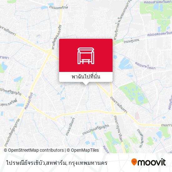 ไปรษณีย์จรเข้บัว,สหฟาร์ม แผนที่