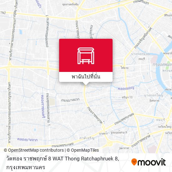 วัดทอง ราชพฤกษ์ 8 WAT Thong Ratchaphruek 8 แผนที่