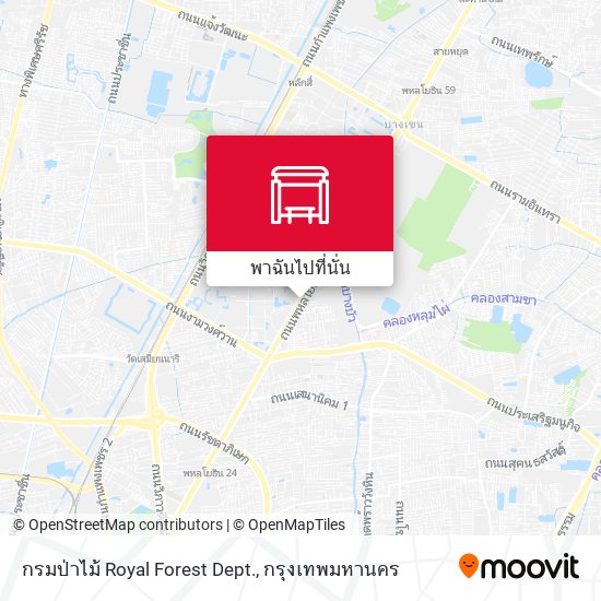 กรมป่าไม้ Royal Forest Dept. แผนที่