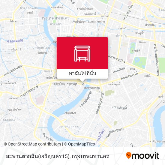 สะพานตากสิน(เจริญนคร15) แผนที่